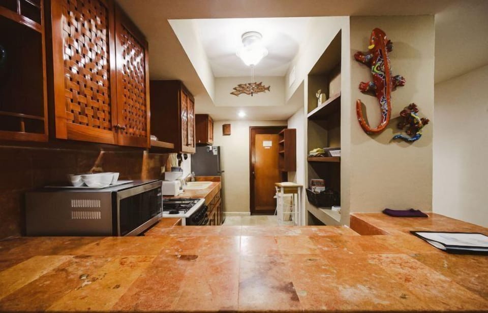 Exclusive Condo, 2 Bedrooms | Private kitchen | Fridge, microwave, oven, stovetop