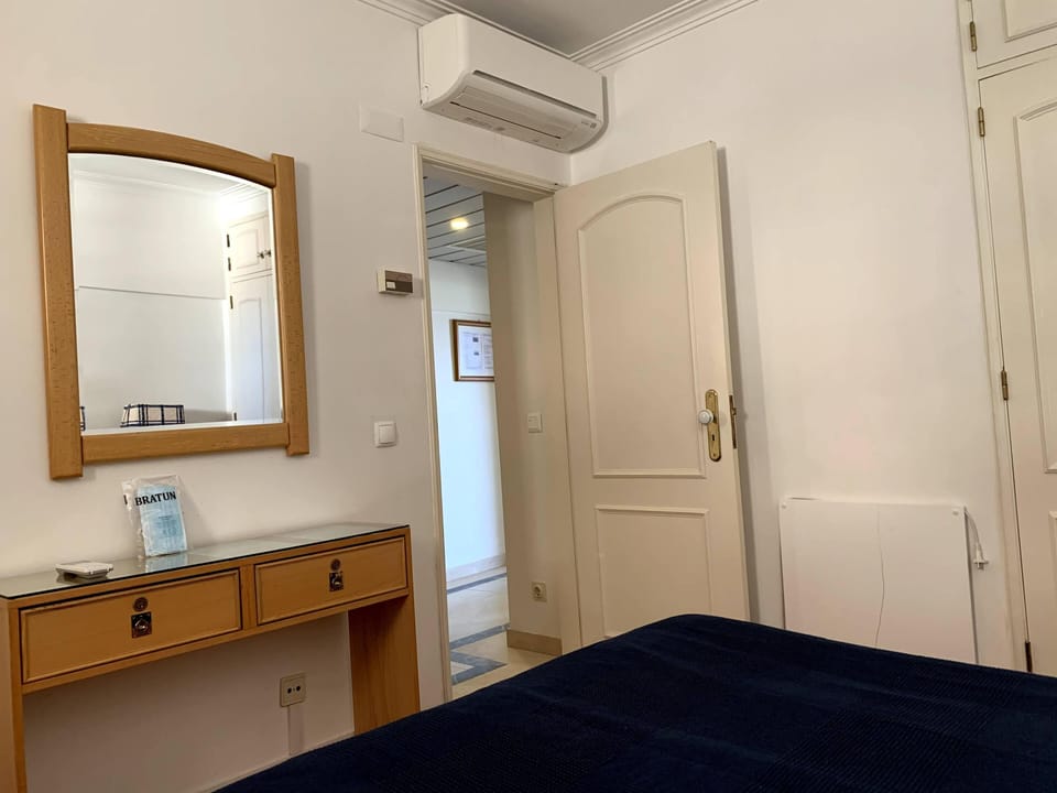 Apartment, 1 Bedroom, Balcony, Sea View | 1 bedroom, in-room safe, desk, soundproofing