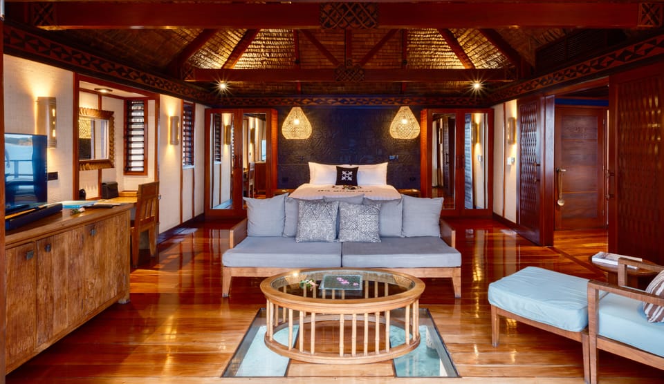 Overwater Bures | Bathroom | Free toiletries, hair dryer, bathrobes, slippers