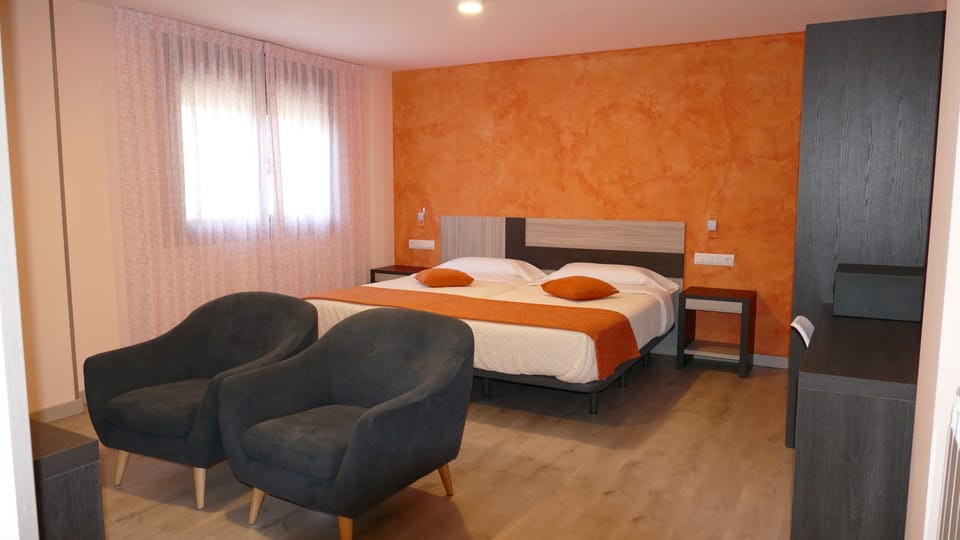 Down comforters, memory foam beds, in-room safe, individually decorated