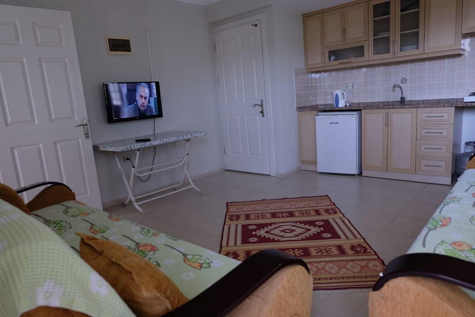 Family Apartment, 2 Bedrooms, Kitchen | Private kitchen | Fridge, microwave, coffee/tea maker, electric kettle