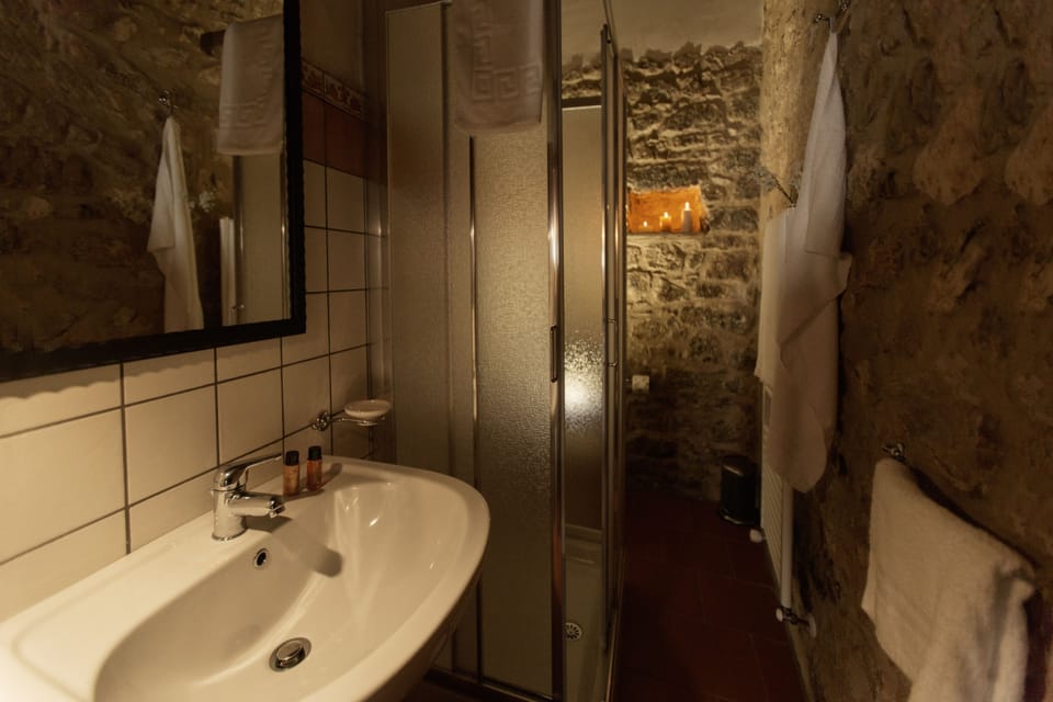 Classic Single Room | Bathroom | Shower, free toiletries, hair dryer, towels