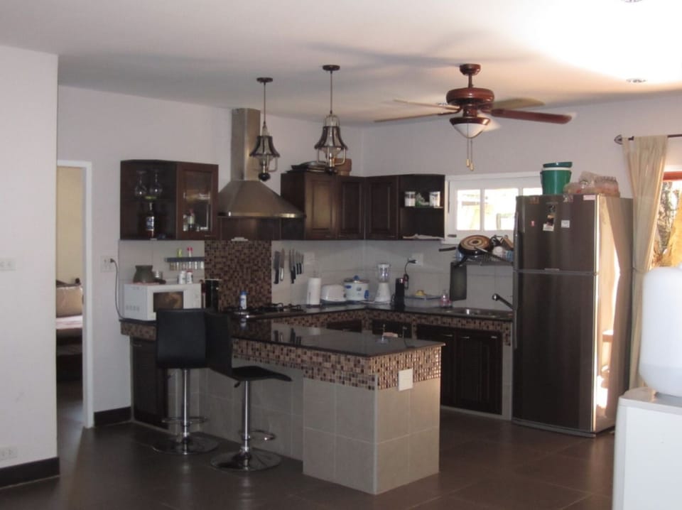 Thai Kitchen with Oven, Stove, Microwave, Rice Cooker, Blender & More