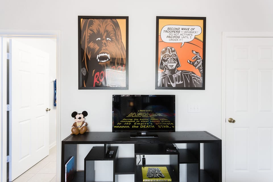 The kids room has plenty of magical details
