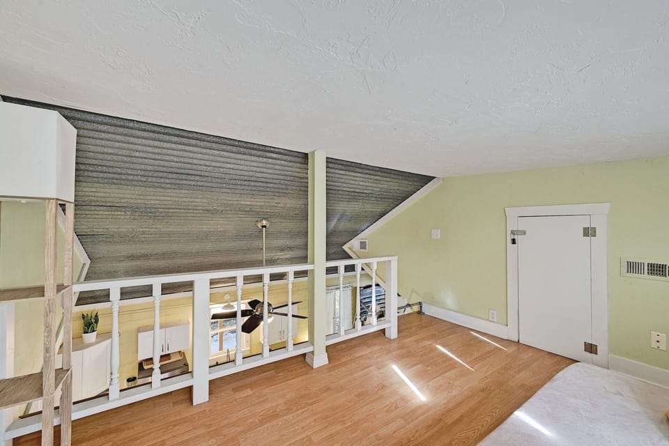 View from bonus loft area - main floor (both bedrooms are on main floor)