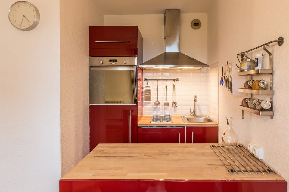 Open plan kitchen