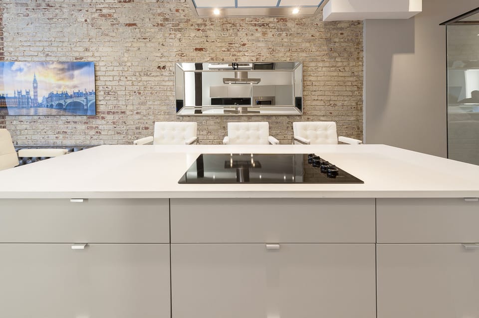Kitchen island with storage