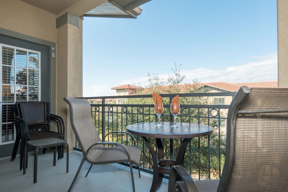 Direct access to patio from Living room & Master Bedroom