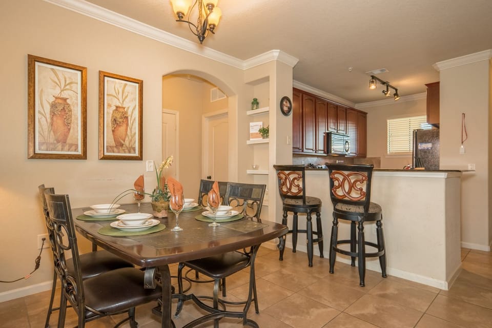 Dining Room open to kitchen