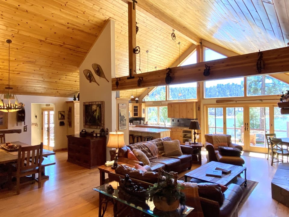 Living room with a view