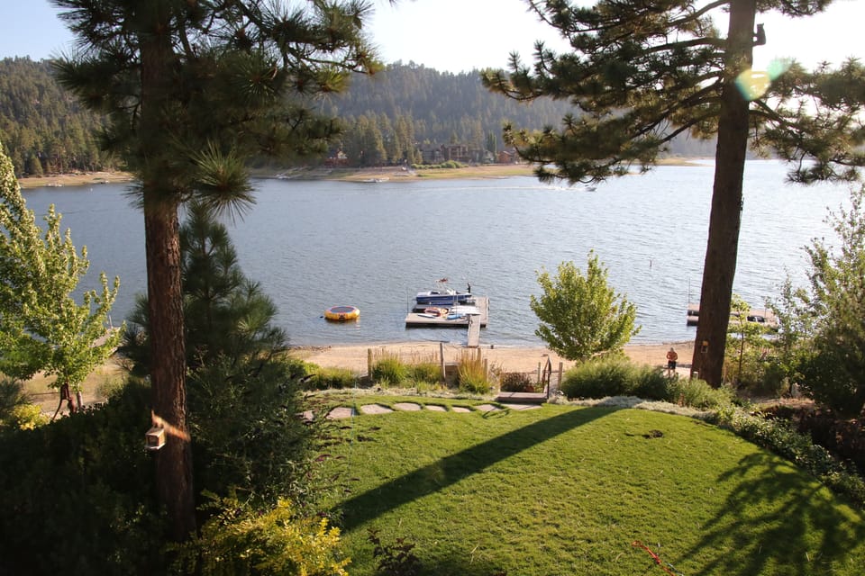 View from the main deck