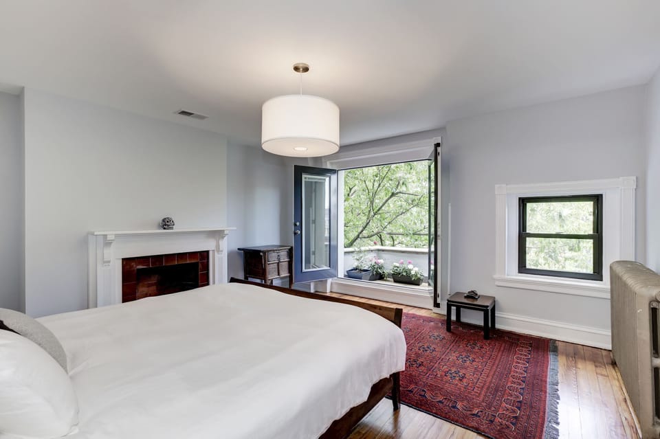 3rd Floor Master Bedroom with balcony.
