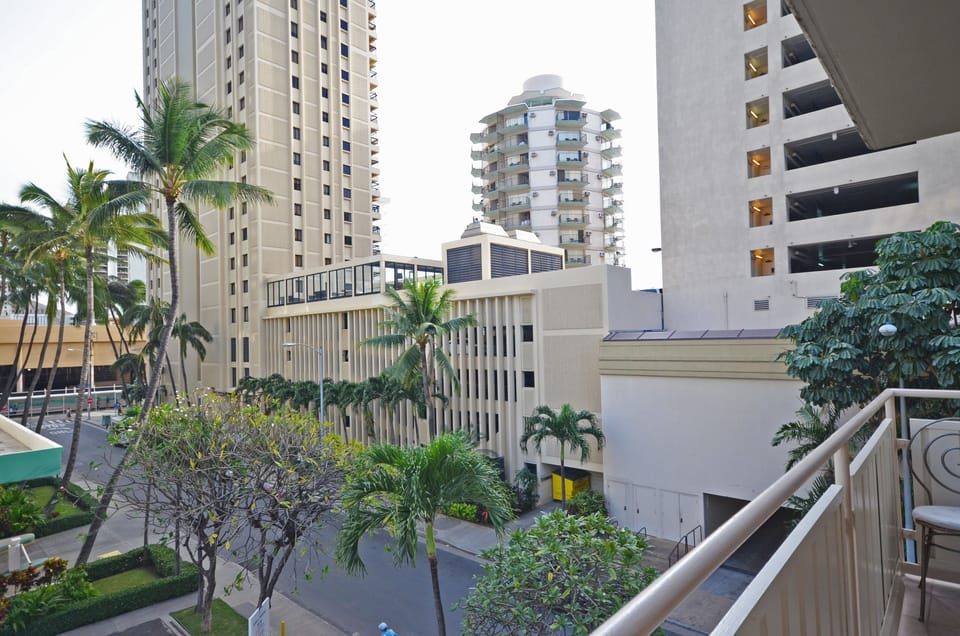 View from the balcony (Koa Street)