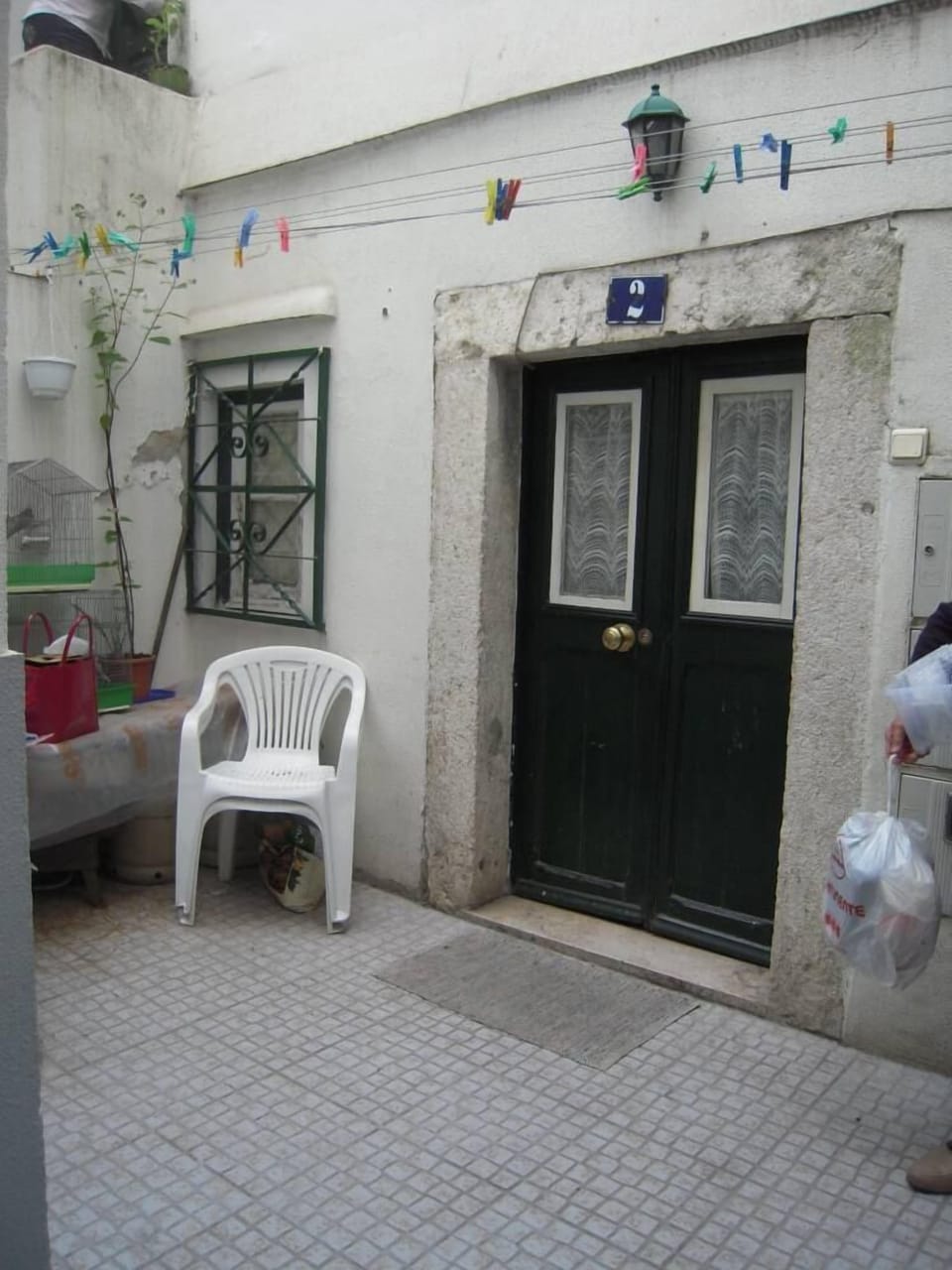 Exterior, little courtyard