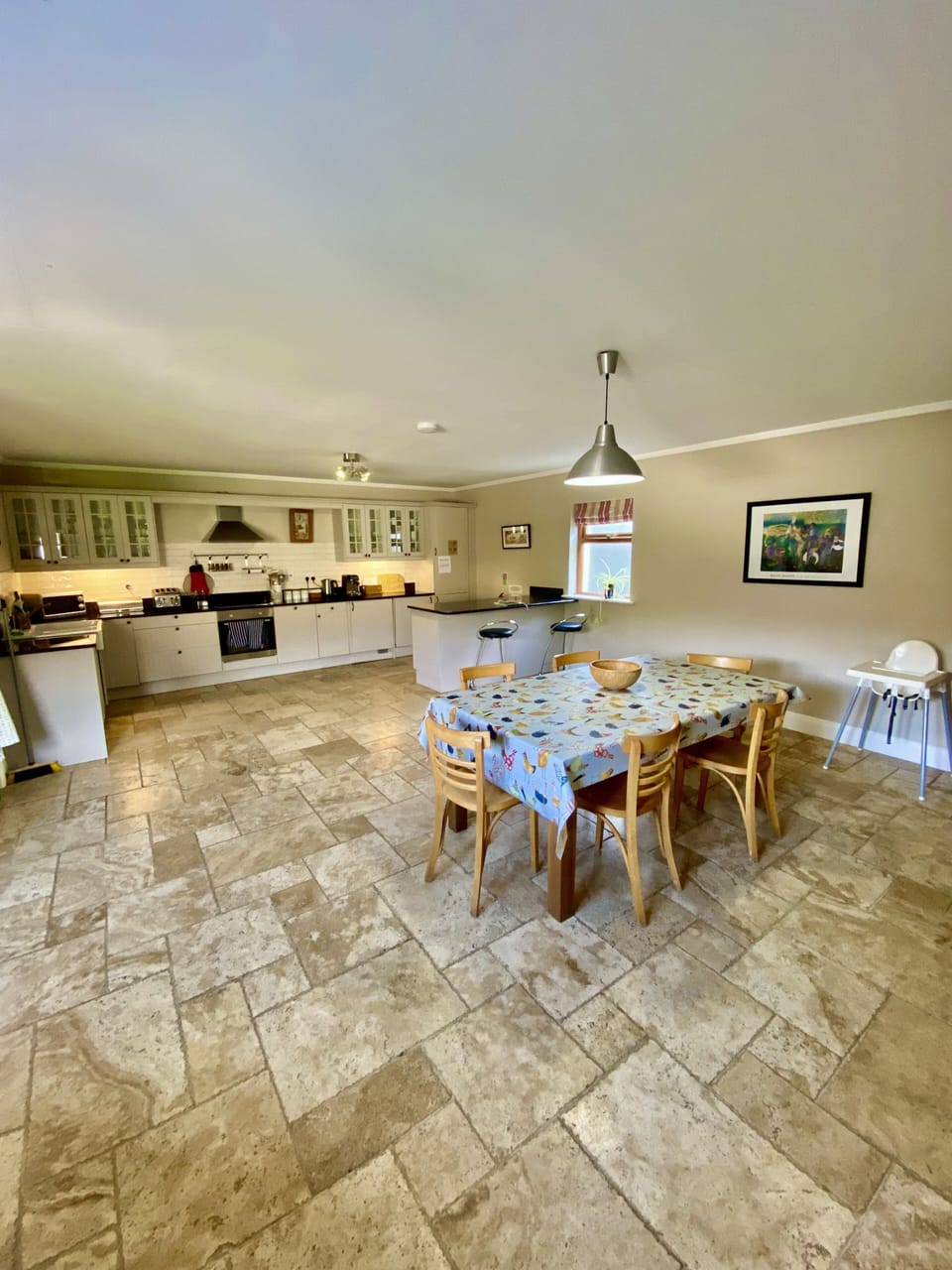 Kitchen Dining Room in The Loft at Decoy Country Cottages