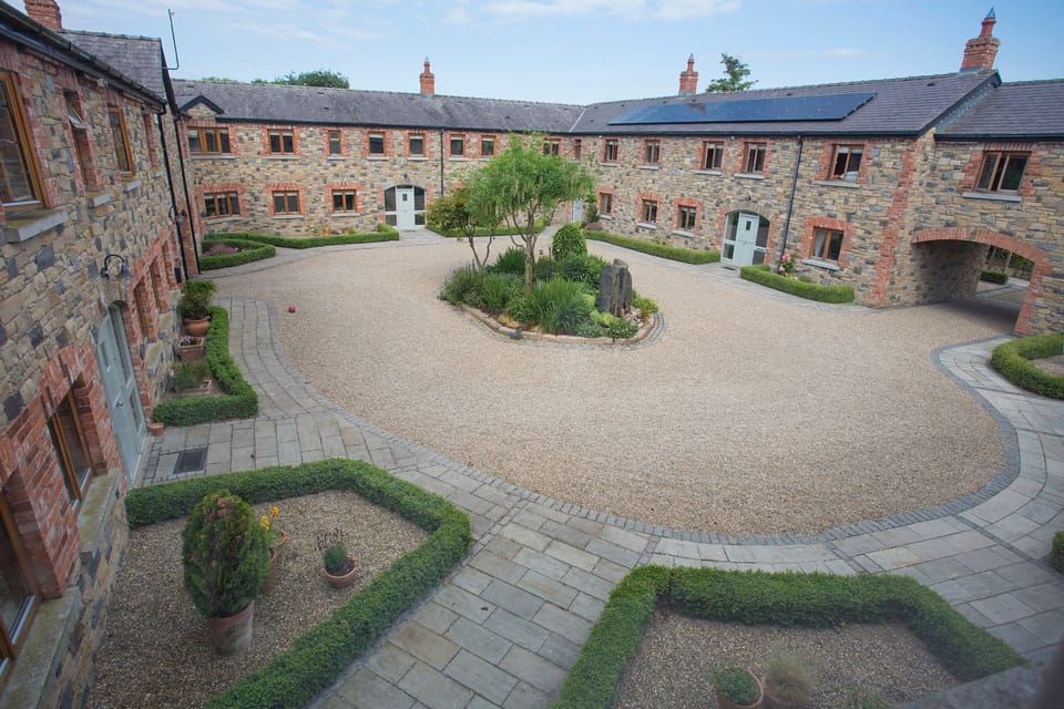 Aerial View of  Decoy Country Cottages