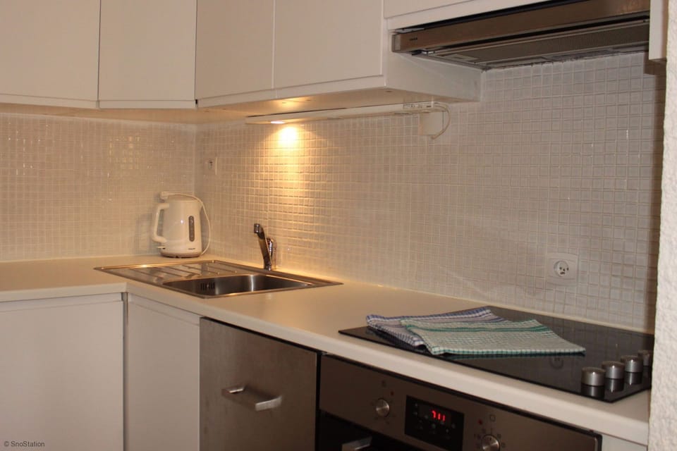 Open plan kitchen