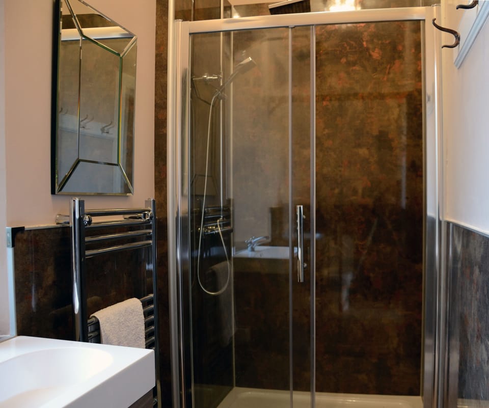 Spacious shower