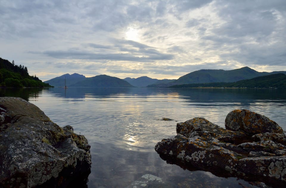 The view from our beach