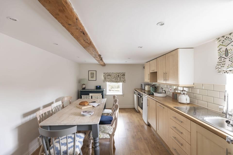The Wheel House - fully equipped kitchen and dining area