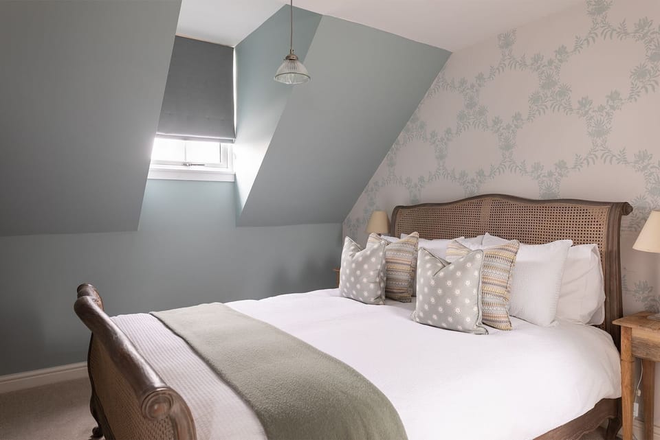 The Wheel House - bedroom one with king size bed