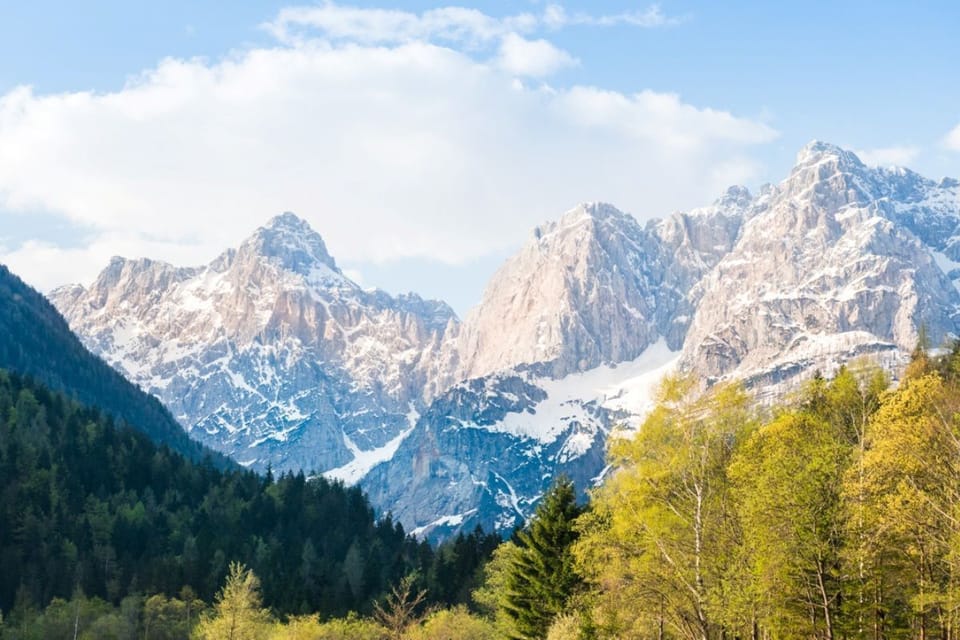 Mountains in the area