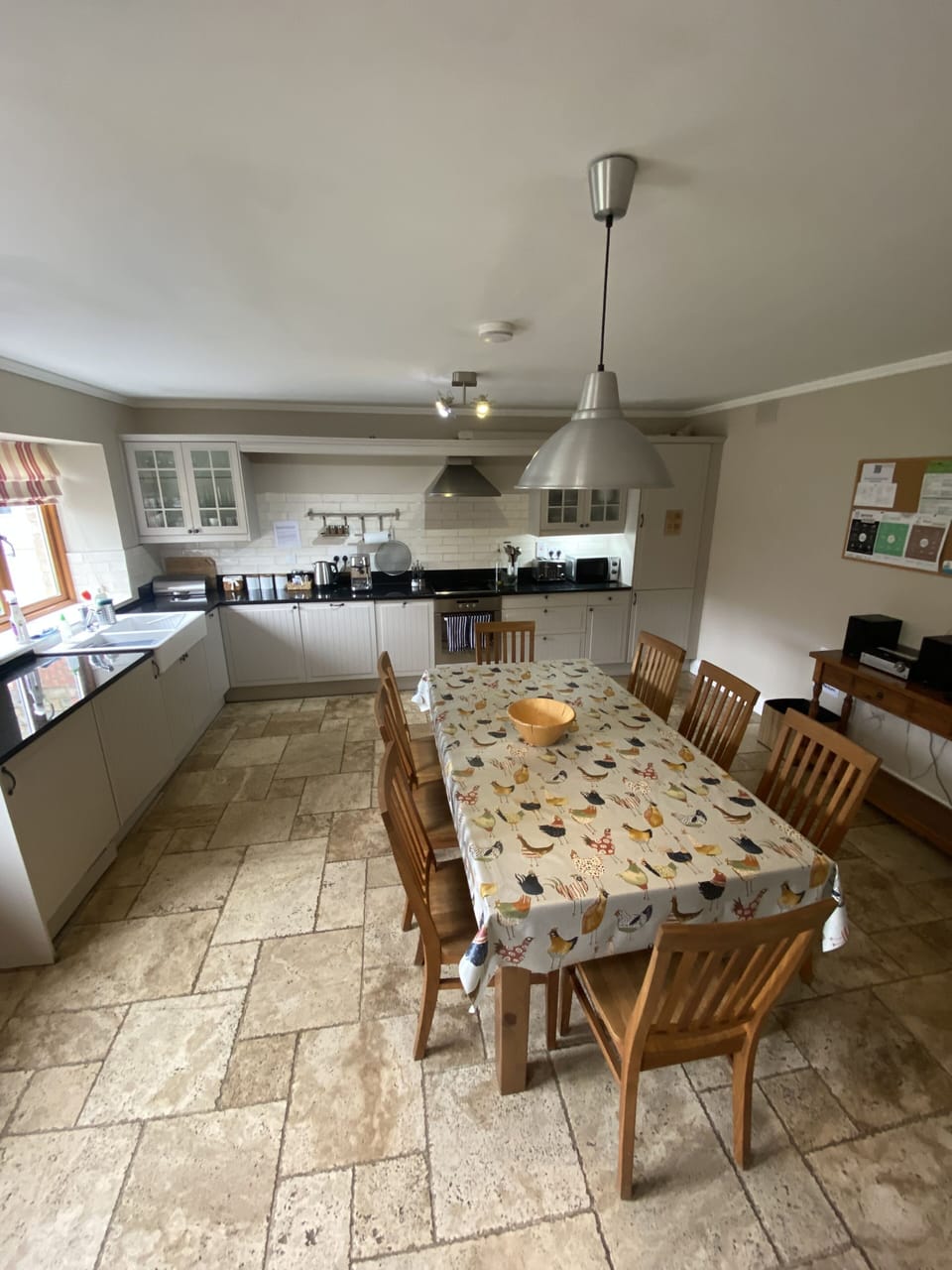 Kitchen Dining Room in The Barn at Decoy Country Cottages