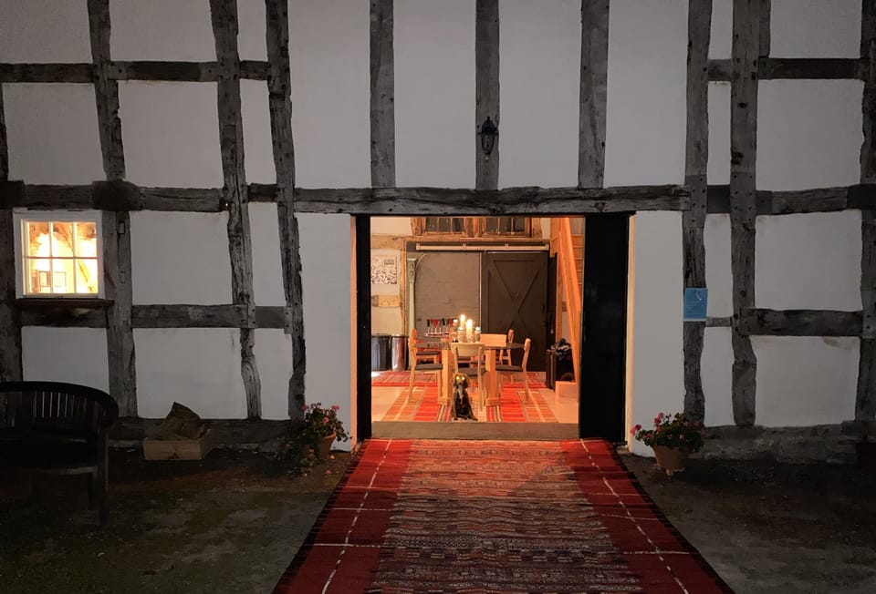 Hardwick Barn: Just up the road, is available to hire separately as a celebration venue