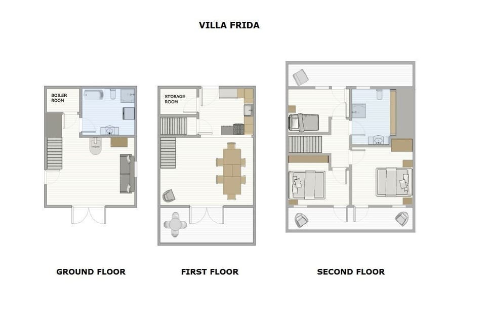 Villa Frida Floor Plan