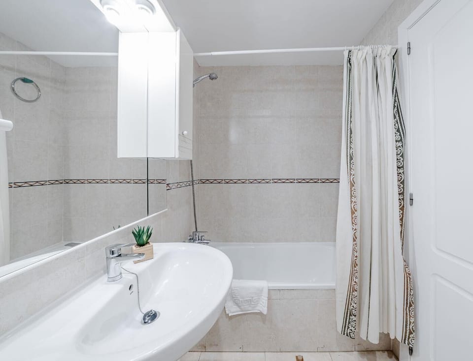 Bathroom with bath