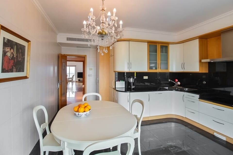 18. Haven in Lisbon. Kitchen. Pantry. Refrigerator & Freezer. Cooking Utensils.