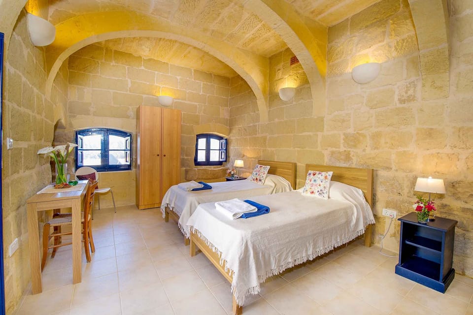 Bedroom of Dar il-Bahar holiday home in Gozo