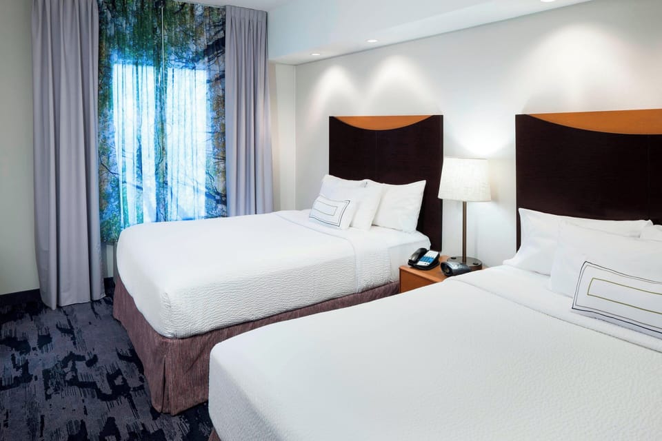 In-room safe, desk, iron/ironing board, free cribs/infant beds