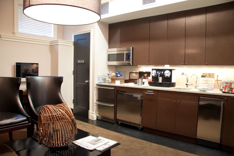 Lobby sitting area