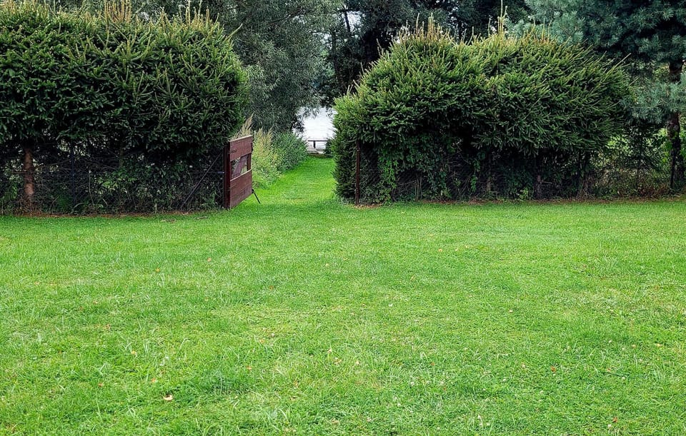 outside