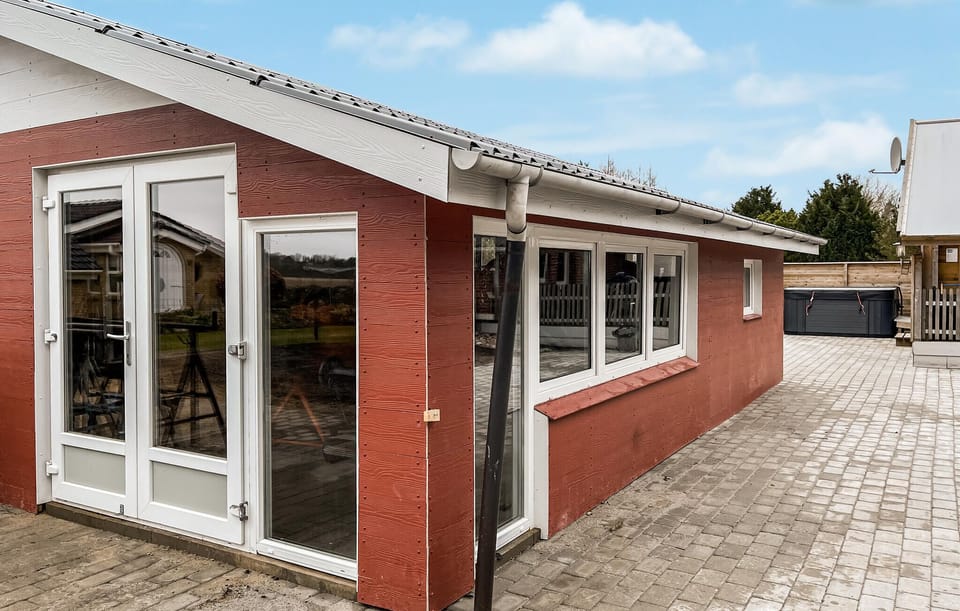 outside