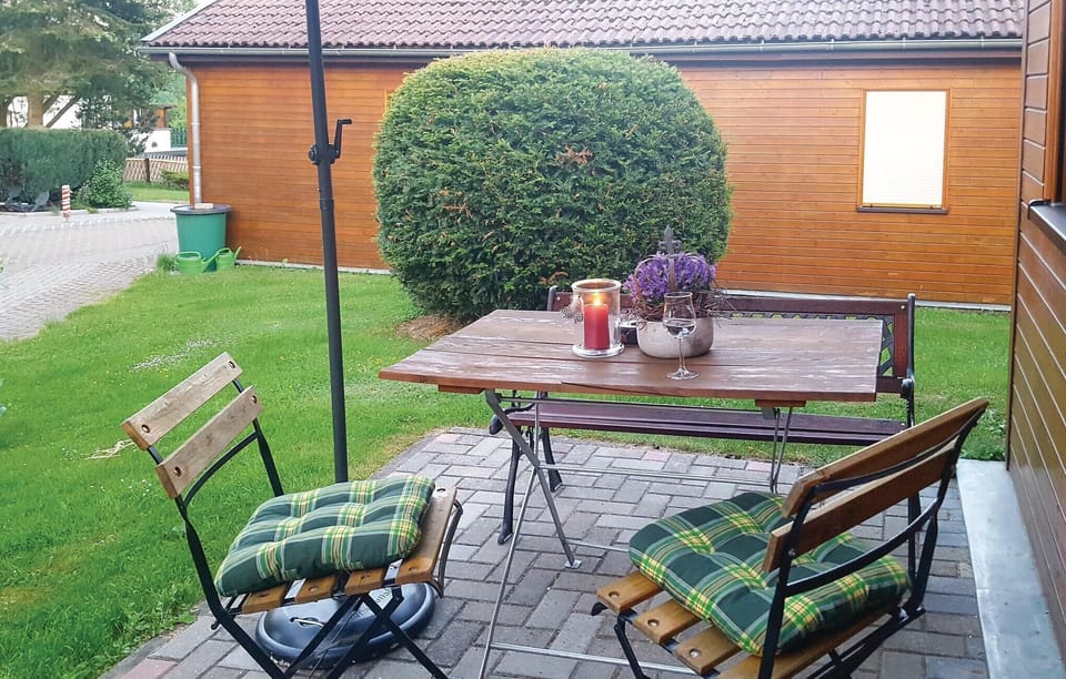 outside