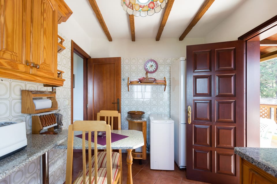 Kitchen with Access to the back terrace