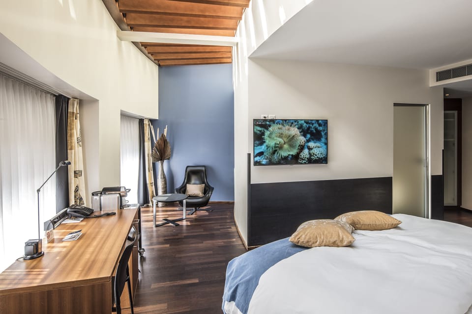 Superior Double Room | Hypo-allergenic bedding, down comforters, in-room safe, desk