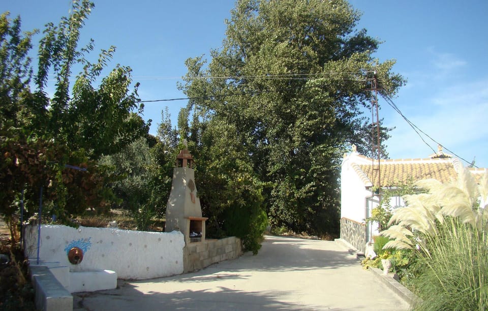 outside