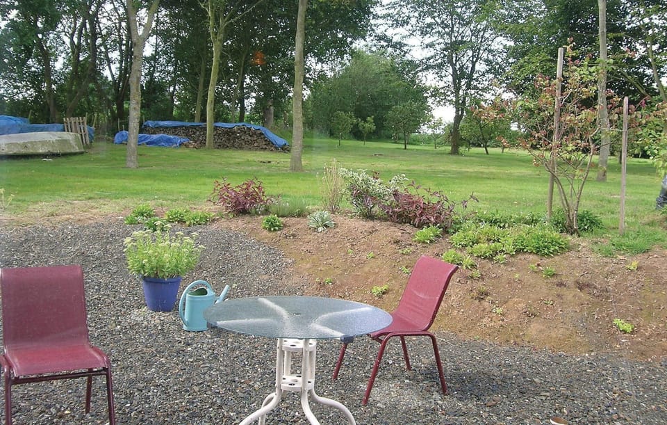 outside
