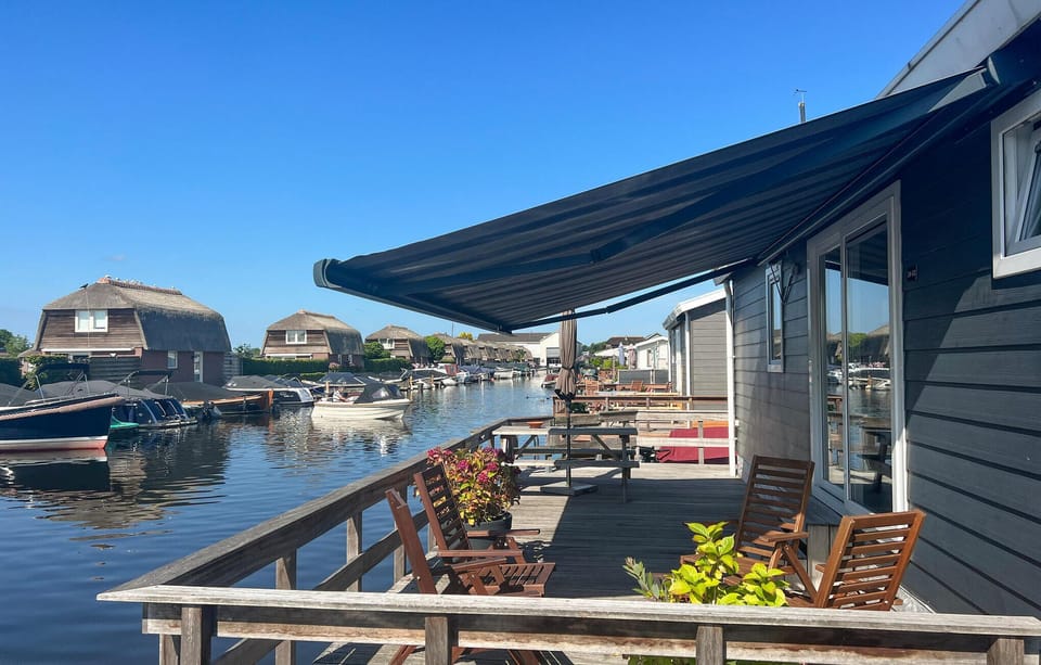 outside