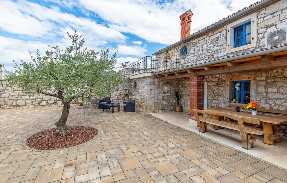 outside