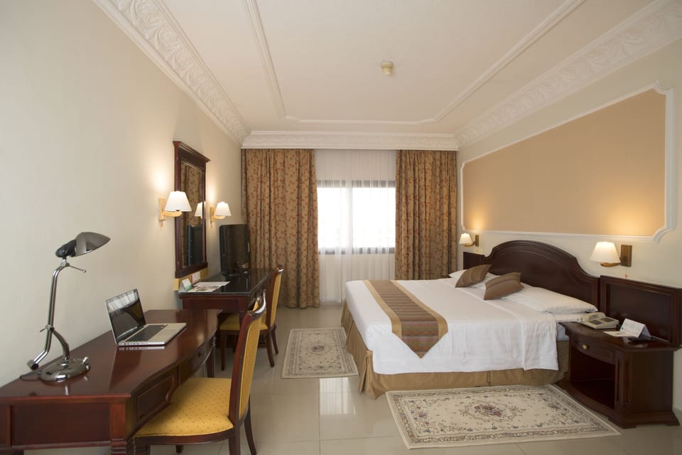 Hypo-allergenic bedding available, minibar, in-room safe, desk
