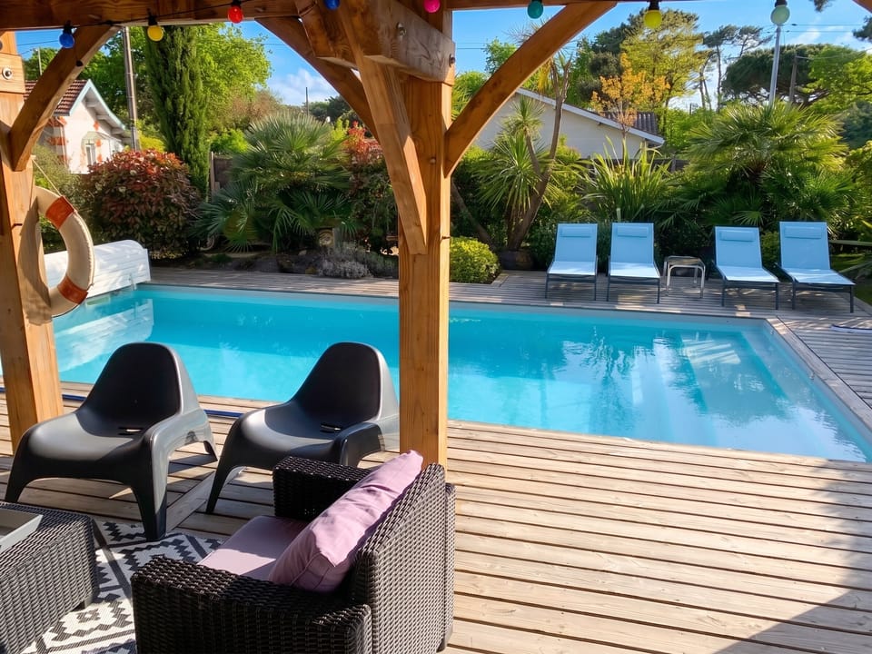 Swimming pool view