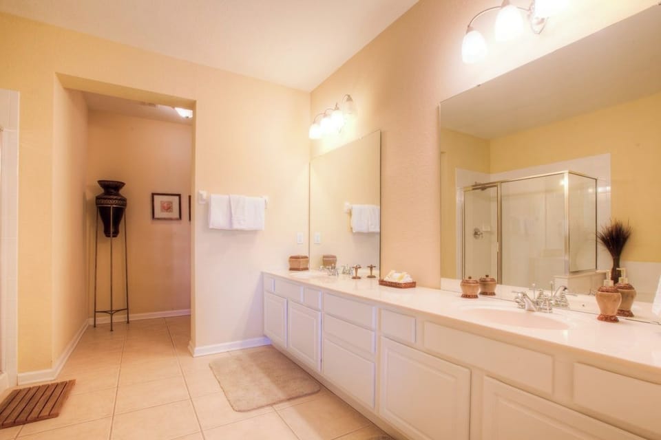 This stylish space is designed for your comfort, offering a perfect blend of functionality and elegance for your daily self-care routines.