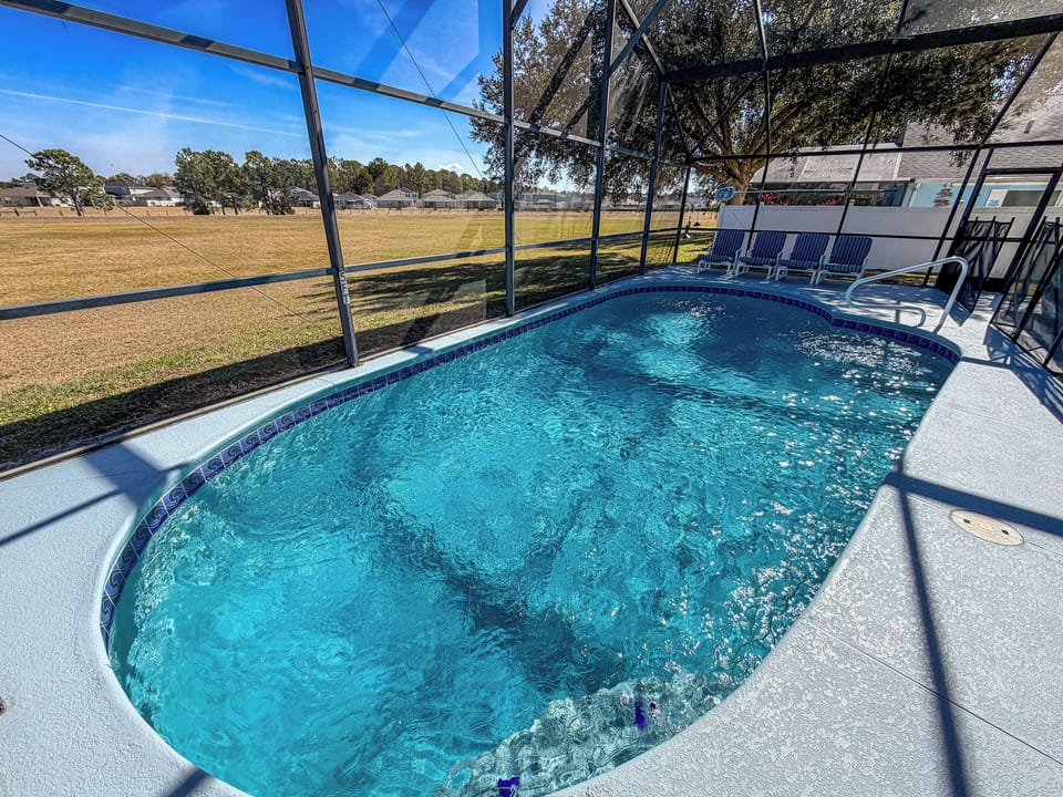 Alternate view of pool area.