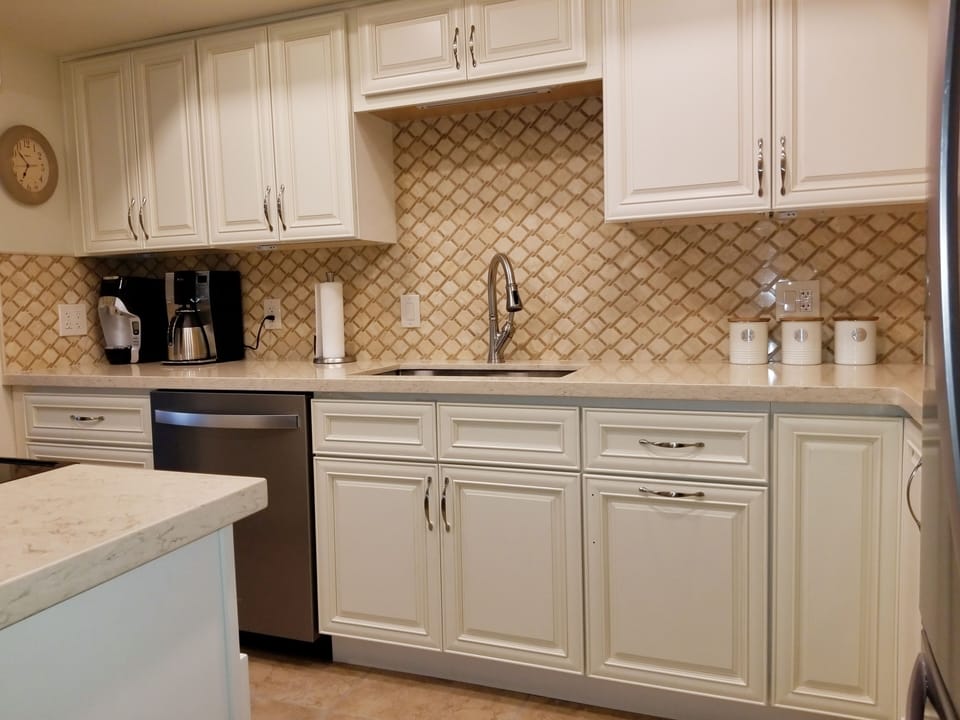 Newly remodeled kitchen.
