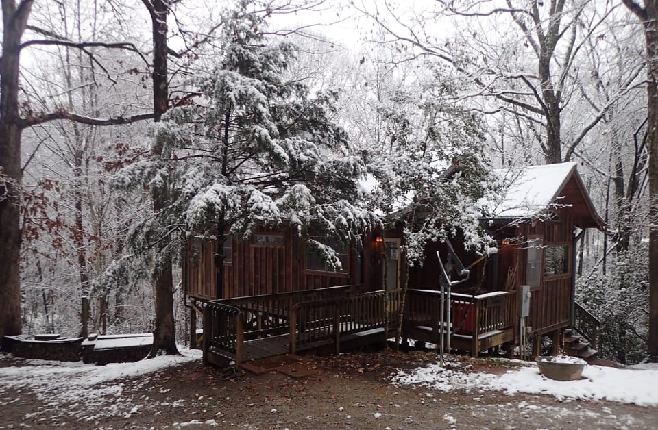 Taken after a light snow