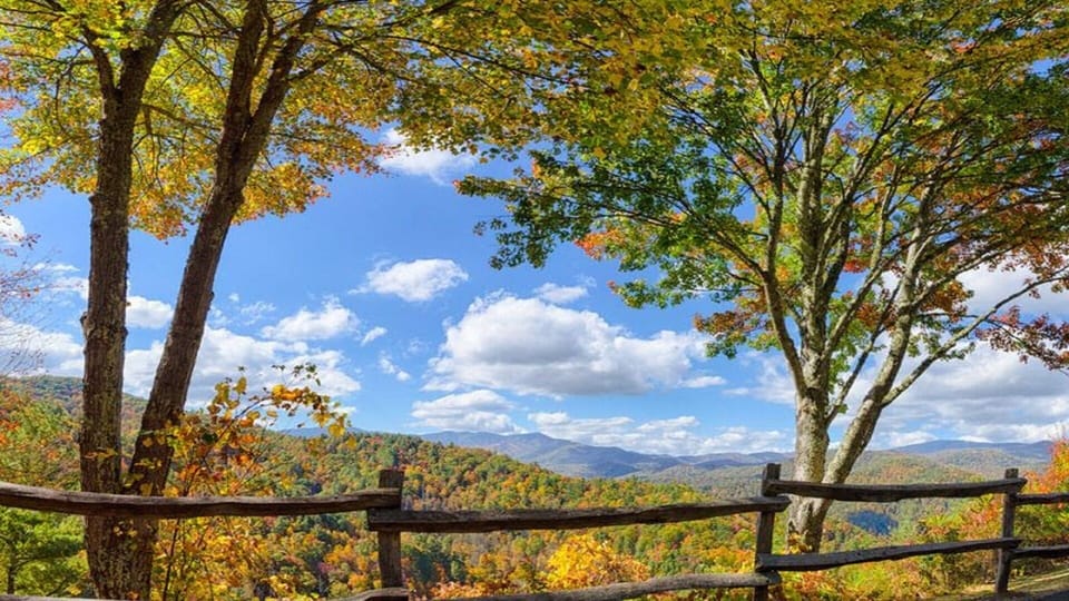 Cataloochee Overlook--Fall views are amazing!
